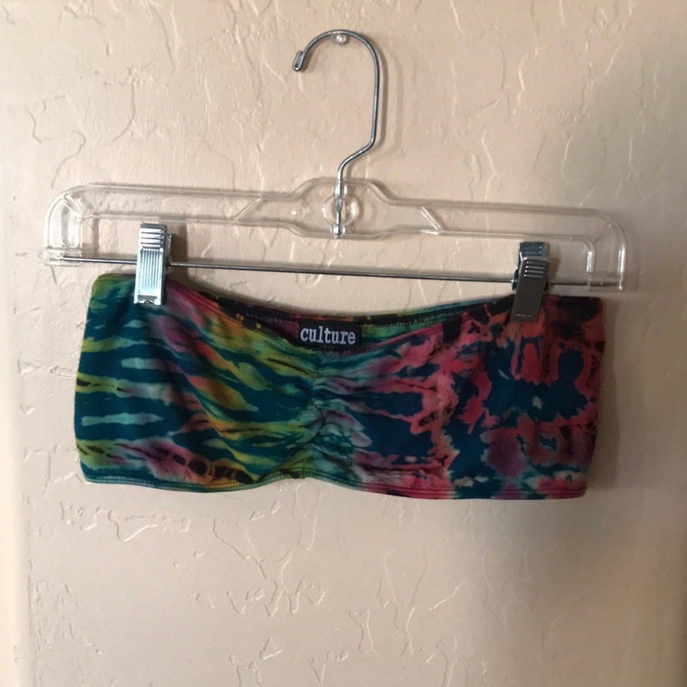 Vintage tie dye bandeau